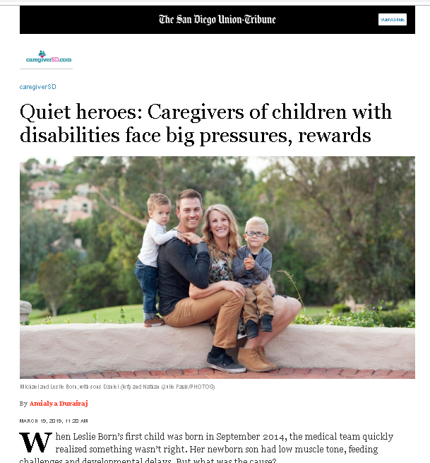 Quiet heroes: Caregivers of children with disabilities face big pressures, rewards